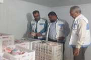 نظارت بهداشتی بر تولید و نگهداری فراورده های خام دامی در شهرستان بندرعباس