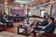 دیدار مدیرکل دامپزشکی با نماینده وزیر امور اقتصاد و دارایی در استان هرمزگان