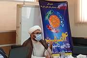 حجه الاسلام و المسلمین شرفی مسئول حوزه نمایندگی ولی فقیه در سازمان جهادکشاورزی استان هرمزگان در مراسم بزرگداشت روز ملی دامپزشکی از زحمات مجموعه دامپزشکی در نظارت های بهداشتی و شرعی، قدردانی نمود..
