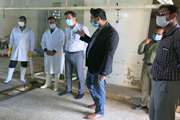 جلسه ساماندهی امور کشتارگاه شهرستان حاجی آباد با حضور اعضا در محل کشتارگاه دام این شهرستان برگزار گردید