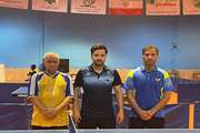 کسب مقام اول مسابقات تنیس روی میز کارکنان، برگزار شده در شهرستان بندر خمیر به مناسبت هفته دولت، توسط دامپزشکی 