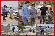 مدیرکل دامپزشکی استان هرمزگان با حضور در مناطق زلزله زده شهرستان بندرلنگه، امداد دامپزشکی را مورد بررسی قرار داد 