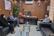 در راستای اجرای برنامه های سلامت محور دامپزشکی، مدیرکل دامپزشکی استان هرمزگان با فرماندار بندرخمیر دیدار نمود