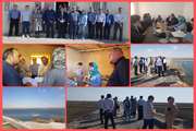 کارشناسان کشور روسیه و سازمان دامپزشکی کشور از سایت های پرورش میگوی تیاب شمالی و جنوبی در شهرستان میناب بازدید نمودند