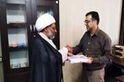 تجلیل از روابط عمومی اداره کل دامپزشکی استان هرمزگان به مناسبت روز خبرنگار