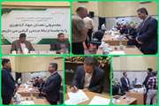 حضور مدیرکل دامپزشکی استان هرمزگان، در راستای پاسخگویی به مسائل حوزه دامپزشکی به مناسبت هفته دولت در سازمان جهادکشاورزی استان  
