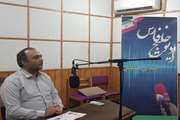 معاون سلامت اداره کل دامپزشکی استان هرمزگان در برنامه ی زنده رادیویی "آهنگ تندرستی" مرکز خلیج فارس، توصیه های بهداشتی دامپزشکی ویژه عید قربان را، ارائه نمود.