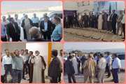 مدیرکل دامپزشکی استان هرمزگان به اتفاق مدیران بخش کشاورزی استان، به شهرستان بستک سفر نمود