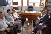 دیدار مدیر کل دامپزشکی استان هرمزگان با فرماندهی انتظامی شهرستان رودان