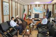 نشست مشاور استاندار و رئیس ستاد اقامه نماز هرمزگان با مدیر کل دامپزشکی استان 