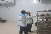 بازدید سرزده نماینده ولی فقیه در اداره کل دامپزشکی استان هرمزگان از سردخانه های  فرآورده خام و محصولات آبزیان قشم 