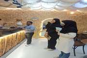 گشت مشترک ادارات دامپزشکی، بهداشت، صنعت و معدن و اصناف و تعزیرات حکومتی شهرستان خمیر از واحدهای صنفی این شهرستان