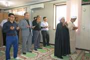 برگزاری مراسم قرائت زیارت عاشورا در اداره کل دامپزشکی استان هرمزگان 