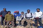 صعود تیم کوهنوردی هماگ به ارتفاعات گنو شهرستان بندرعباس