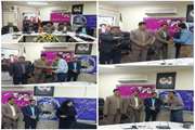 برگزاری مراسم گرامیداشت روز ارتباطات و روابط عمومی در فرمانداری ویژه شهرستان میناب 
