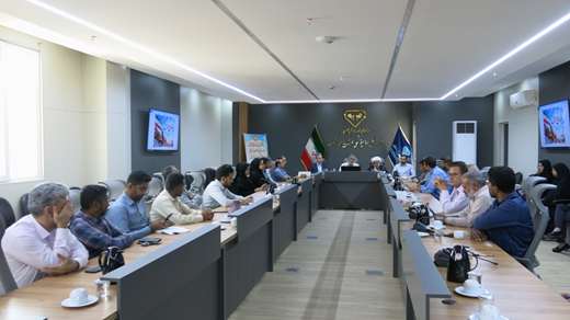 مراسم گرامیداشت هفته دفاع مقدس در اداره کل دامپزشکی استان هرمزگان