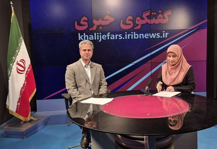 حضور مدیرکل دامپزشکی استان هرمزگان، در برنامه تلویزیونی گفتگوی خبری به مناسبت هفته دامپزشکی