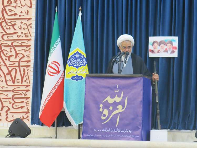 تبریک هفته دامپزشکی در خطبه های نماز جمعه مرکز استان، توسط آیت الله محمد عبادی زاده امام جمعه بندرعباس