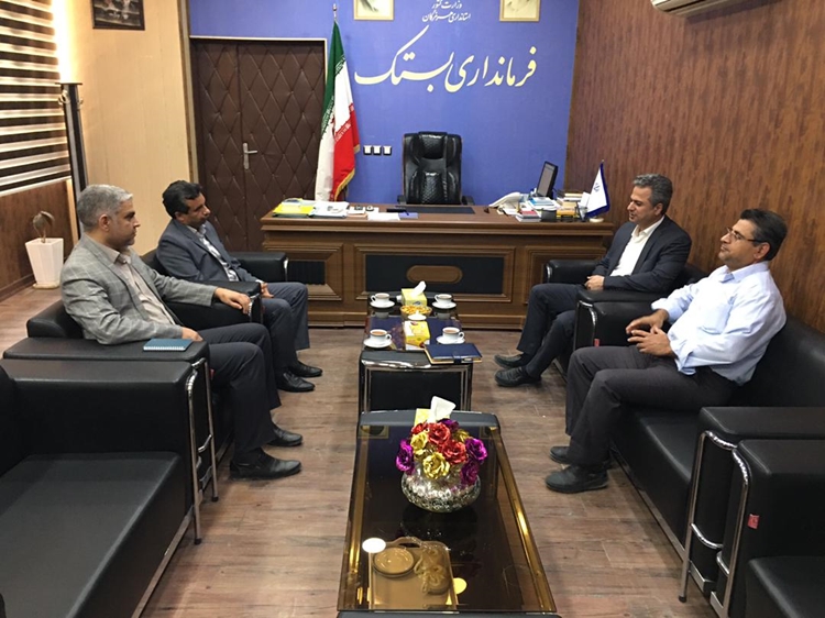 سفر مدیرکل دامپزشکی استان هرمزگان به شهرستان بستک و دیدار با فرماندار این شهرستان