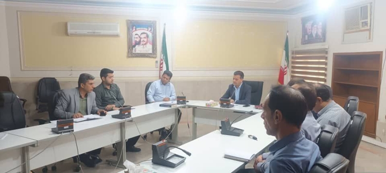 برگزاری دومین جلسه پدافند امنیت زیستی با محوریت تب برفکی در حاجی آباد