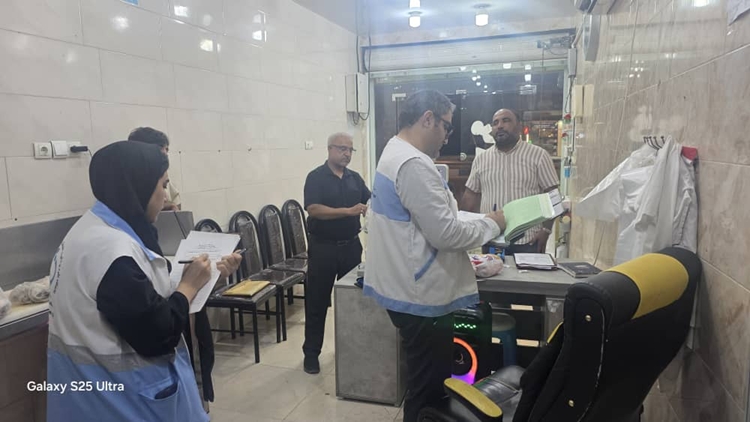 معدوم سازی بیش از 500 کیلو گرم فرآورده خام دامی غیر بهداشتی در گشت های مشترک شبانه روز نظارت بهداشتی در قشم